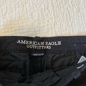American Eagle Outfitters Black Super Stretch Shorts